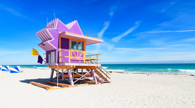 Miami Beach lifeguard station